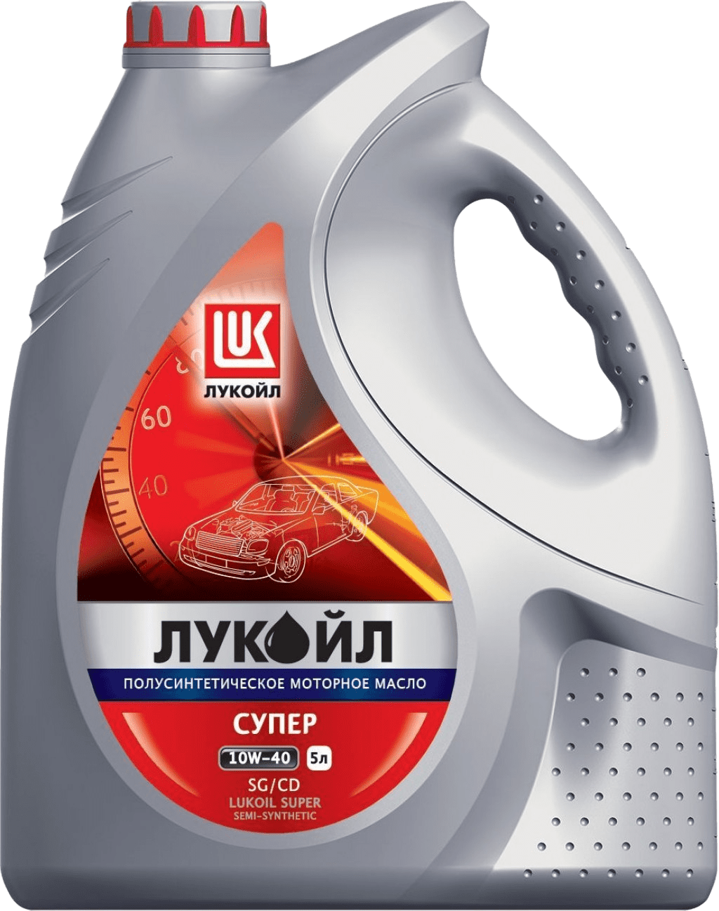 Моторное масло Лукойл Супер 10W40 SG/CD, 5л